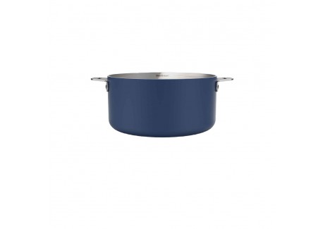 La Merveilleuse Casserole Inox Bleu Myrtille 20 cm 2,8 l  