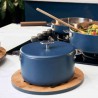 Voir la slide La Merveilleuse Casserole Inox Bleu Myrtille 20 cm 2,8 l  