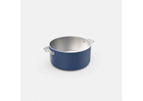 La Merveilleuse Blauwe Bessen RVS Steelpan 20 cm 2,8 l