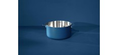 La Merveilleuse Blauwe Bessen RVS Steelpan 20 cm 2,8 l