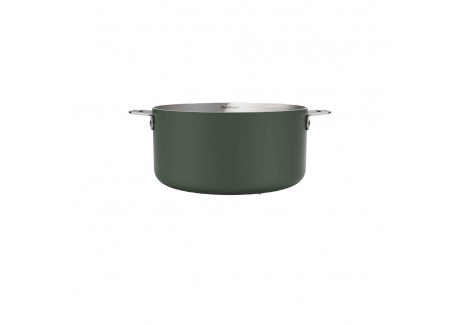 La Merveilleuse Casserole Inox Vert Fougère 20 cm 2,8 l  