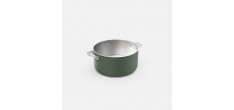 La Merveilleuse Casserole Inox Vert Fougère 20 cm 2,8 l  