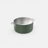 Zie dia La Merveilleuse Varengroen RVS Steelpan 20 cm 2,8 l