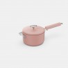 Zie dia La Merveilleuse Roze Guimauve RVS Deksel 16 cm