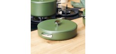 La Merveilleuse Varengroen RVS Deksel 24 cm