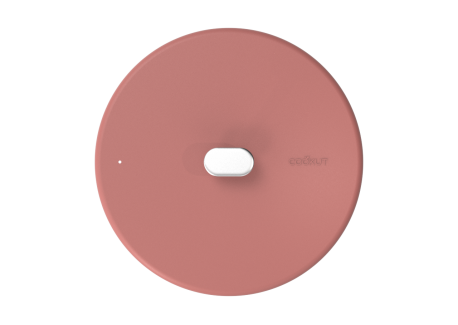 La Merveilleuse Couvercle Inox Rose Guimauve 28 cm  