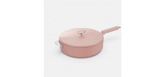 La Merveilleuse Couvercle Inox Rose Guimauve 28 cm  