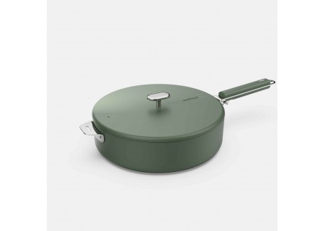 La Merveilleuse Couvercle Inox Vert Fougère 28 cm 