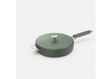 La Merveilleuse Poêle Inox Vert Fougère 24 cm 1,8 l  