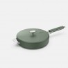 Zie dia La Merveilleuse Varengroen RVS Koekenpan 24 cm 1,8 L
