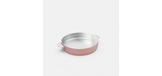 La Merveilleuse Poêle Inox Rose Guimauve 24 cm 1,8 l  