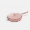 Voir la slide La Merveilleuse Poêle Inox Rose Guimauve 24 cm 1,8 l  