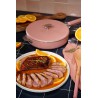 Voir la slide La Merveilleuse Poêle Inox Rose Guimauve 24 cm 1,8 l  