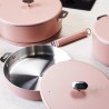 Zie dia La Merveilleuse Verwijderbare Roze Guimauve Handgreep