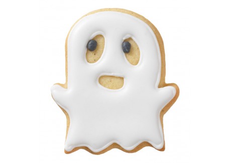 Halloween koekjesvormpjes Pompoen Spook Vleermuis Spin 4 stuks