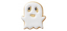 Halloween koekjesvormpjes Pompoen Spook Vleermuis Spin 4 stuks