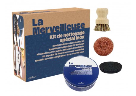 La Merveilleuse Kit de Nettoyage Batterie de cuisine Casserole et Poêl