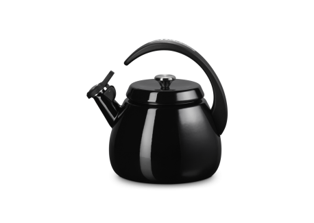 Cloche 2.1L EbbenZwart Geëmailleerde Fluitketel