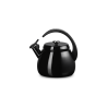 Zie dia Cloche 2.1L EbbenZwart Geëmailleerde Fluitketel