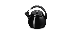 Cloche 2.1L EbbenZwart Geëmailleerde Fluitketel