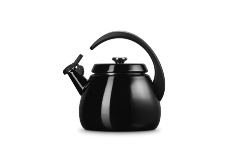 Cloche 2.1L EbbenZwart Geëmailleerde Fluitketel