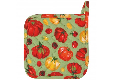 Tomatoes Manique Coton Vert Tendre 20x20 cm 