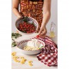 Voir la slide Buona Pasta Tablier de Cuisine Homme/Femme Coton Bordeaux 