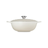 Zie dia Ronde Gietijzeren Braadpan 4,9 L Witte meringue (28 cm)