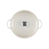 Voir la slide Marmite Fonte Ronde 4,9 L Blanc Meringue (28 cm) 