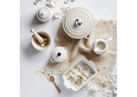 Ronde Gietijzeren Braadpan 4,9 L Witte meringue (28 cm)