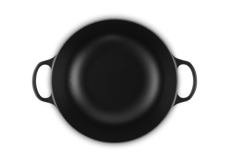 Ronde Gietijzeren Braadpan 4,9 L Mat Zwart (28 cm)