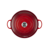 Voir la slide Marmite Ronde en Fonte 4,9 L Rouge Cerise (28 cm) 