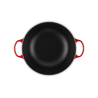 Zie dia Ronde Gietijzeren Braadpan 4,9 L Kersenrood (28 cm)