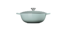 Ronde Gietijzeren Braadpan 4,9 L Blauw Sea Salt (28 cm)