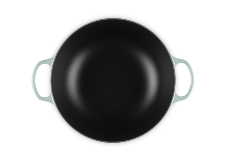 Ronde Gietijzeren Braadpan 4,9 L Blauw Sea Salt (28 cm)