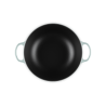 Zie dia Ronde Gietijzeren Braadpan 4,9 L Blauw Sea Salt (28 cm)