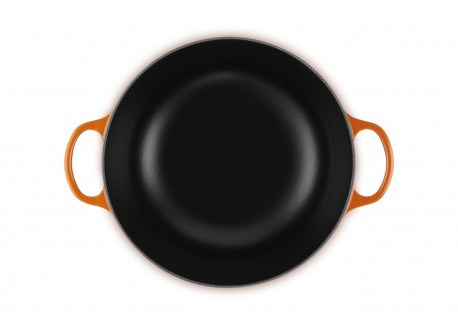 Ronde Gietijzeren Braadpan 4,9 L Oranjerood (28 cm)