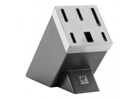 All-Star Bloc de Couteaux Aiguiseur Intégré 7 pièces Anthracite 