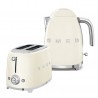 Voir la slide Set Petit Déjeuner Grille-Pain et Bouilloire Crème Pack LSDC