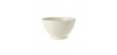 Kitchen Keramieken Glanzend Crèmewit Emaille Kom met Voet 10 cm