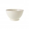 Voir la slide Kitchen Bol sur Pied Céramique Email Brillant Blanc Crème 10 cm