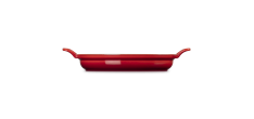 Heritage Moderne Plat à Four Fonte Oval Rouge Cerise Edition Limitée (