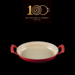 Heritage Moderne Plat à Four Fonte Oval Rouge Cerise Edition Limitée (