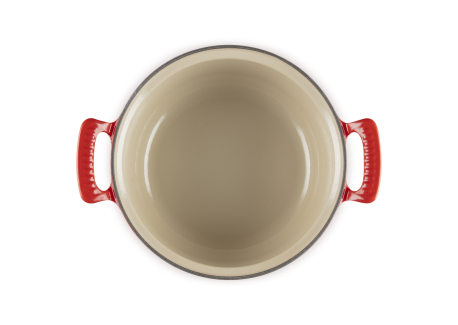 Heritage Moderne Cocotte Fonte Ronde 4,6 L Rouge Cerise Edition Limité