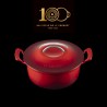 Voir la slide Heritage Moderne Cocotte Fonte Ronde 4,6 L Rouge Cerise Edition Limité