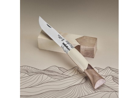 Cîme Couteau N°09 Inox Manche Bois 9 cm Edition Spéciale