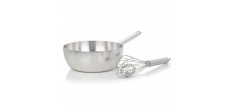 Apollo Sauteuse Conique Inox 20 cm + Fouet Duo Gift Set 