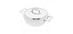 Silver 7 Conische Sudderpot RVS 28 cm 4,8 L met Deksel