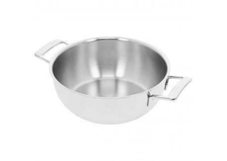 Silver 7 Cocotte Conique Inox 28 cm 4,8 L avec Couvercle