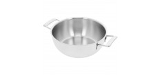 Silver 7 Cocotte Conique Inox 28 cm 4,8 L avec Couvercle